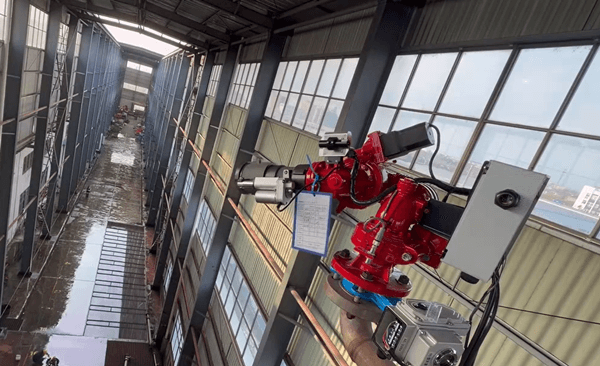 Auto-tracking palomonitori on nyt täysin koottu, testattu ja se lähetetään piakkoin